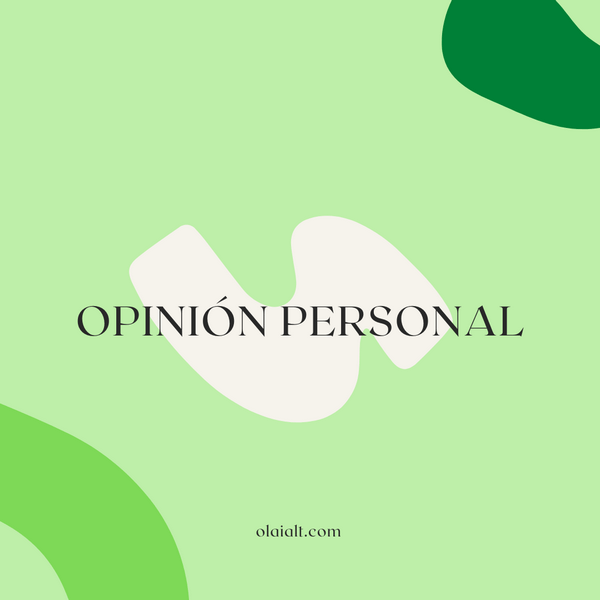 opinion-personal